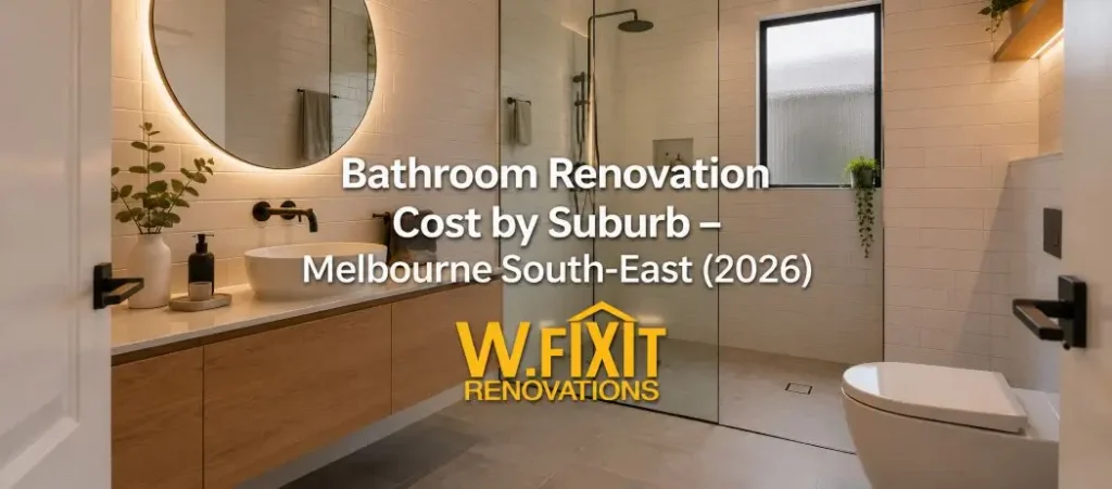 Bathroom Renovation Cost by Suburb – Melbourne South-East